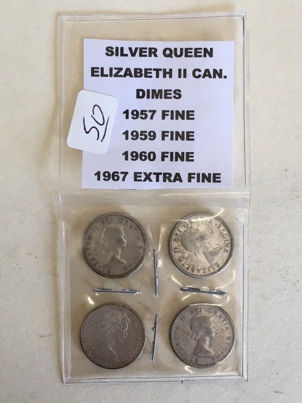 Queen Elizabeth Dimes