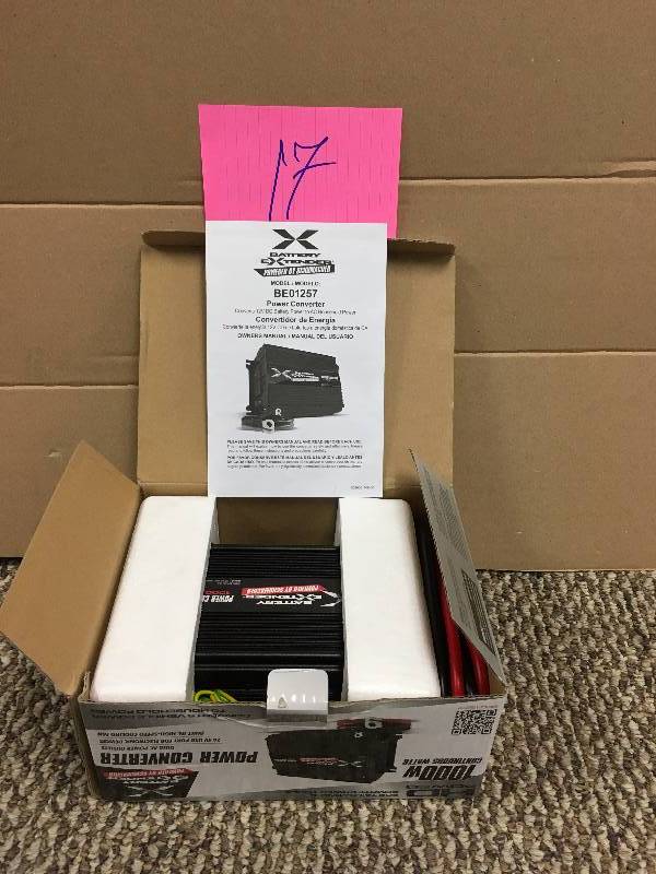 Battery Extender 12-volt, 410-watt Power Converter never used