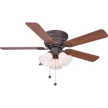 Clarkston 44 Ceiling Fan with Light - Oiled Rubbed Bronze never used