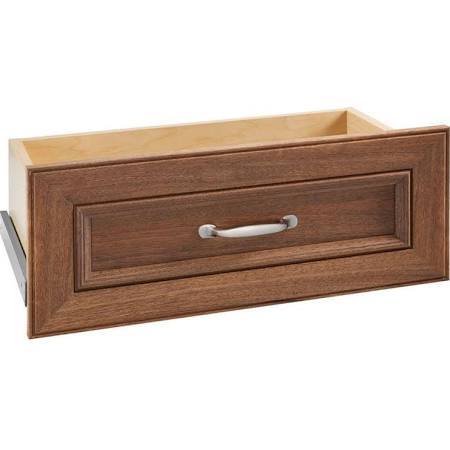 Closetmaid Stylish Walnut Accessory Drawer Kit Durable Closet Storage never used total of 5 MSRP $79.99 each