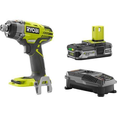 Ryobi One 18-Volt 3-Speed 14 in. Impact Driver Kit P1901N never used in box