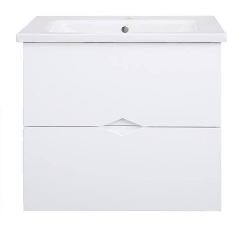 Schon Esley 23.5 in. Vanity in Gloss White with Vitreous China Vanity Top in White never used in box