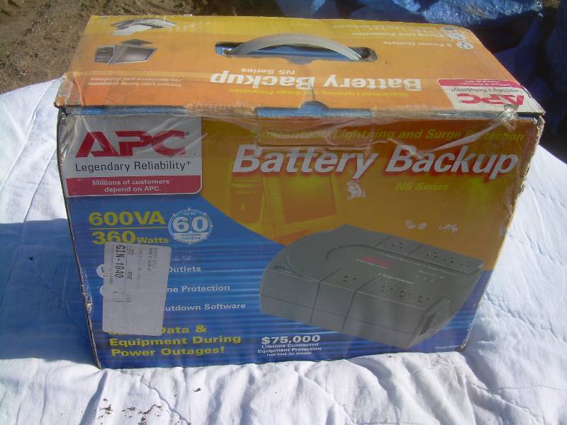BACK UP NS SERIES PLUG IN