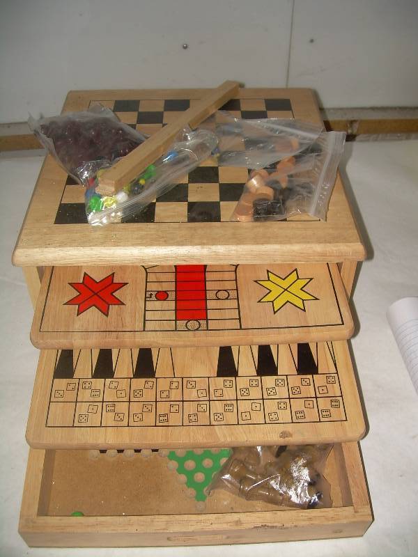 WOODEN GAME BOARD