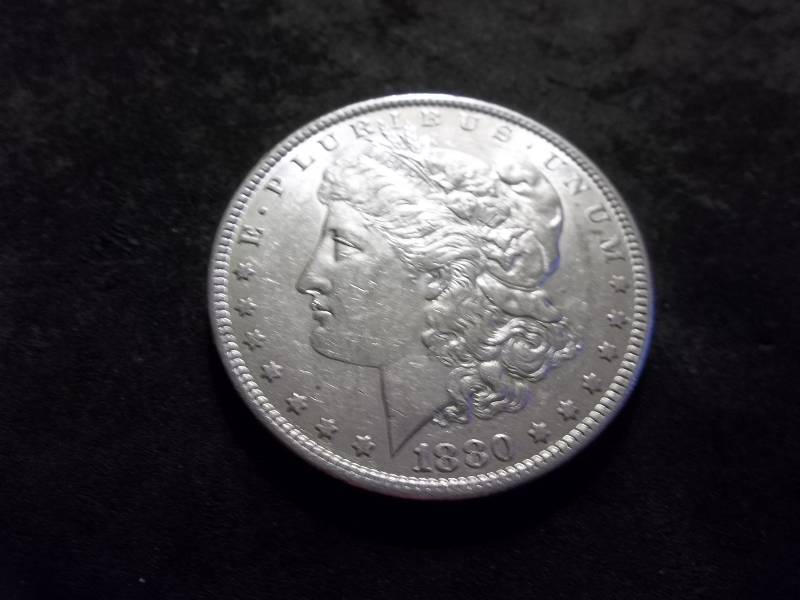 1880 O Morgan Silver Dollar