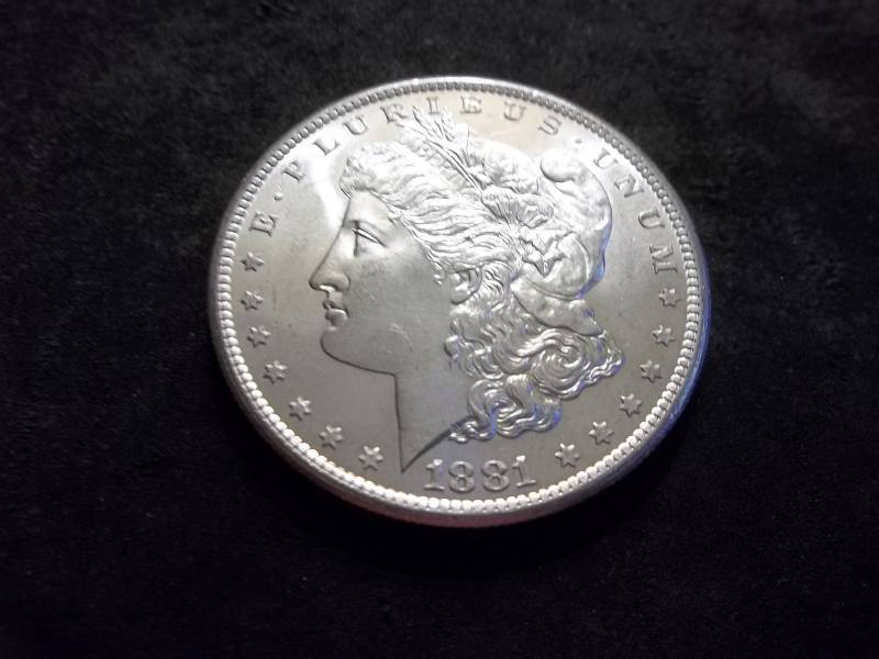 1881 S Morgan Silver Dollar Very High Grade