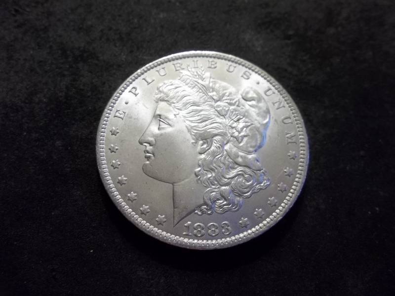 1883 O Morgan Silver Dollar