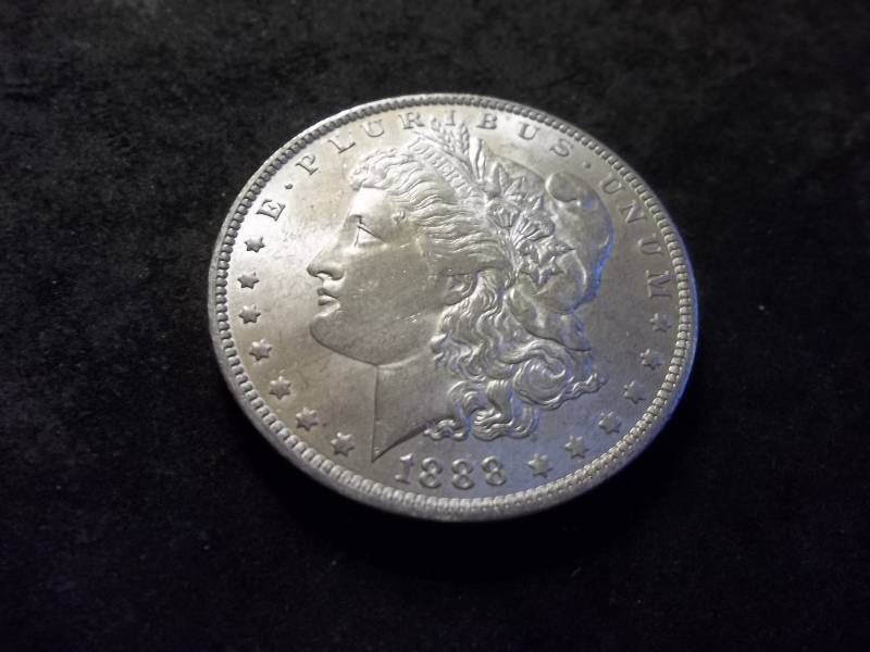 1888 O Morgan Silver Dollar