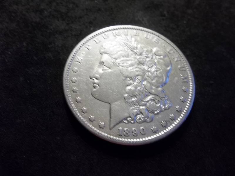 1890 S  Morgan Silver Dollar