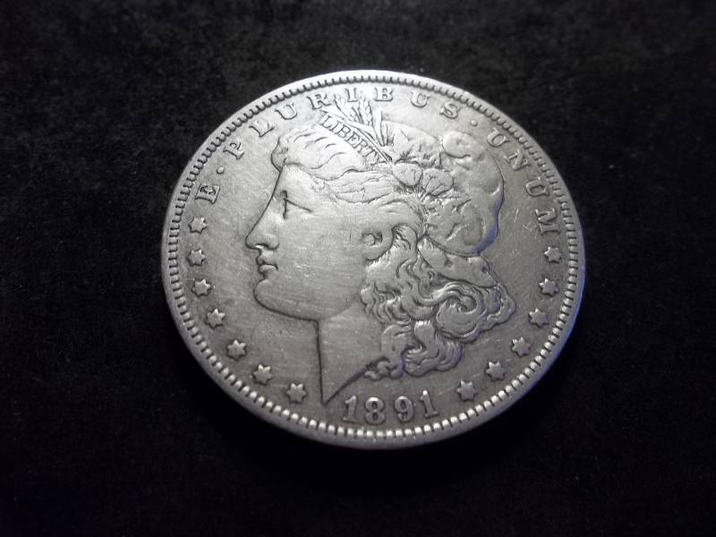 1891 O  Morgan Silver Dollar