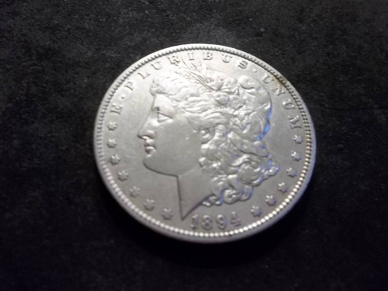 1894 O Morgan Silver Dollar