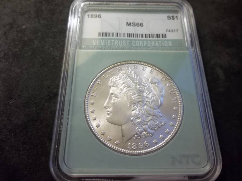 1896 Morgan Silver Dollar
