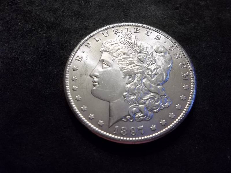 1897 S Morgan Silver Dollar