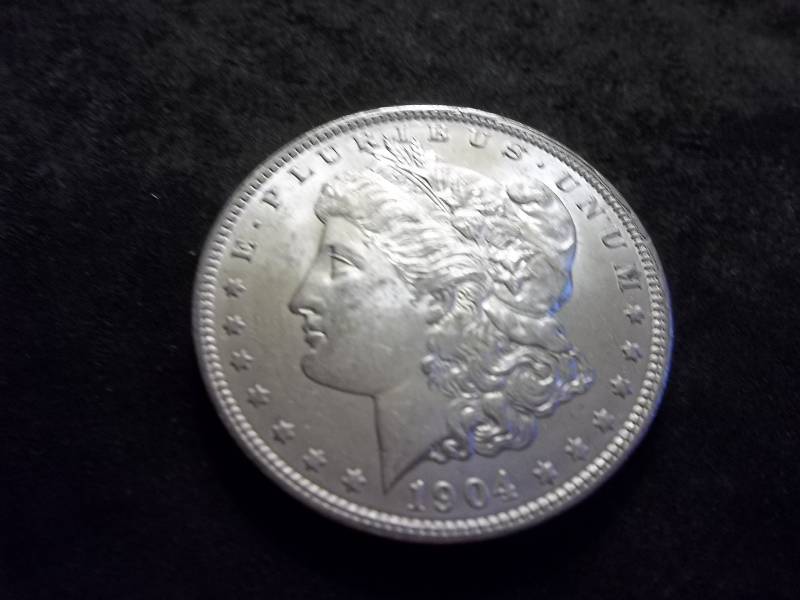 1904 O Morgan Silver Dollar