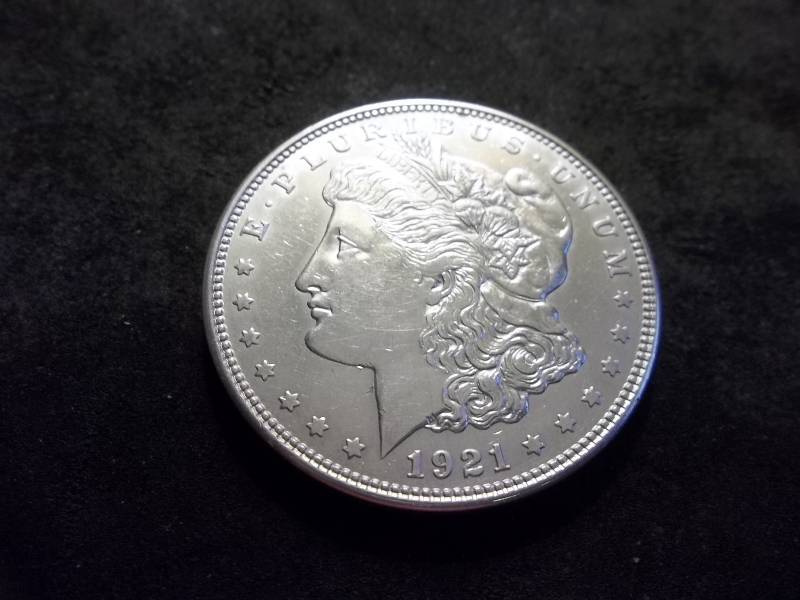 1921 D Morgan Silver Dollar
