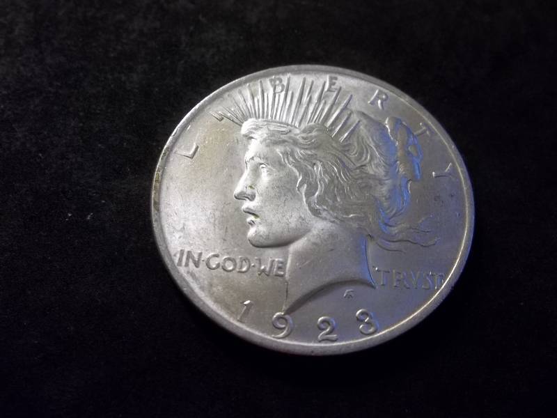1923 Peace Silver Dollar
