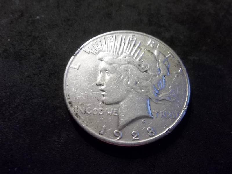 1928 S Peace Silver Dollar