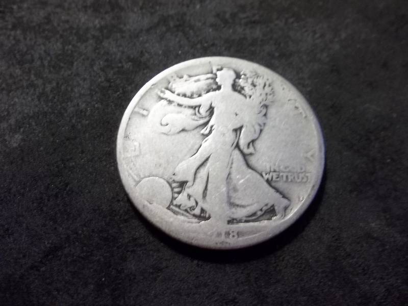 1918 D Walker Half Dollar