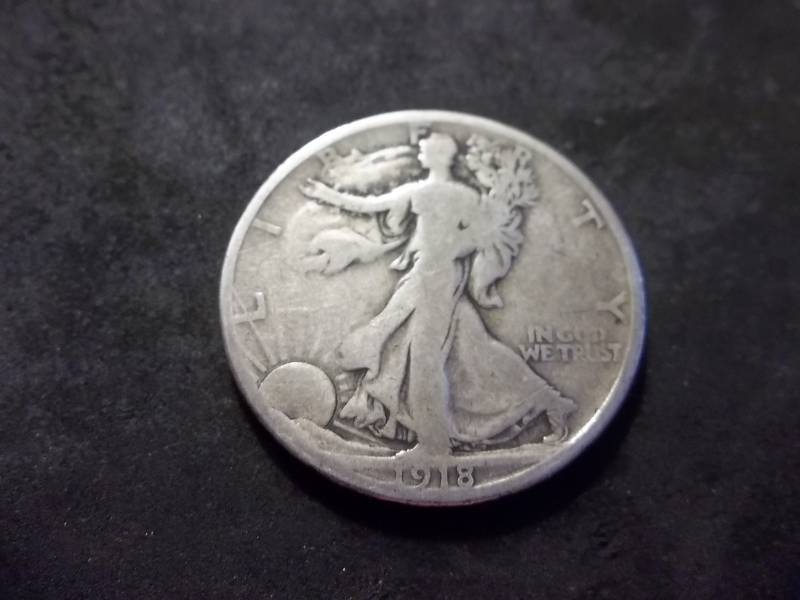 1918 S  Walker Half Dollar Better Date