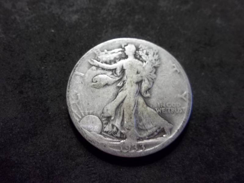 1933 S Walker Half Dollar