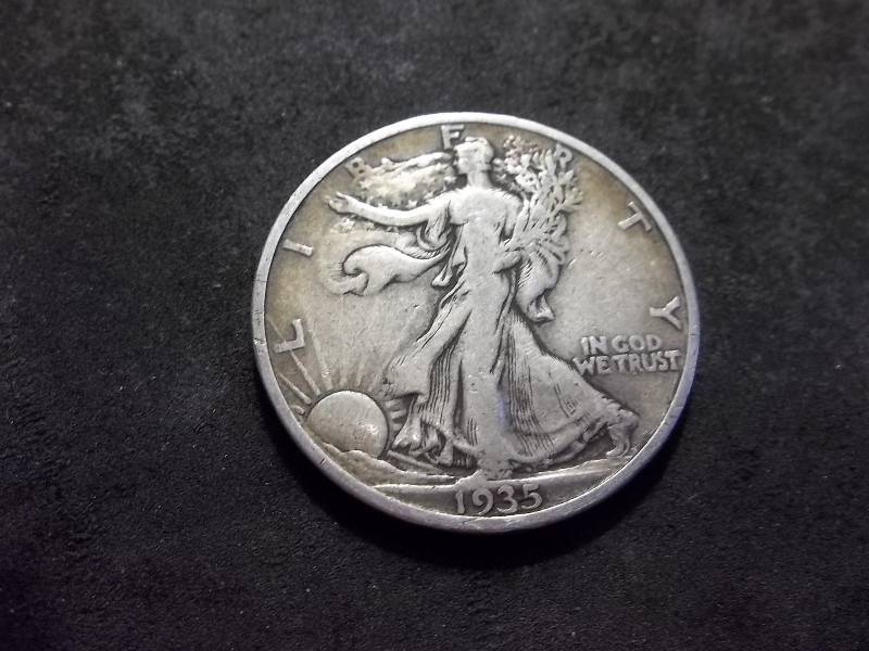 1935 S Walker Half Dollar