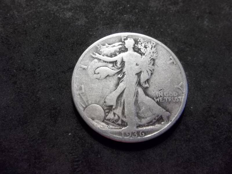 1936 D Walker Half Dollar