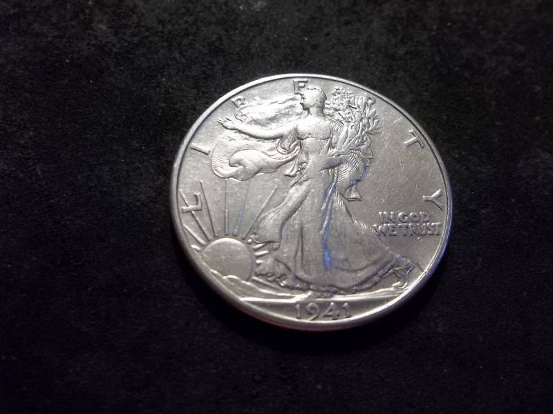 1941 D Walker Half Dollar
