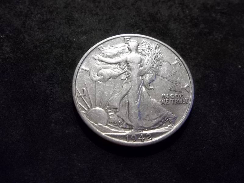 1942 S Walker Half Dollar