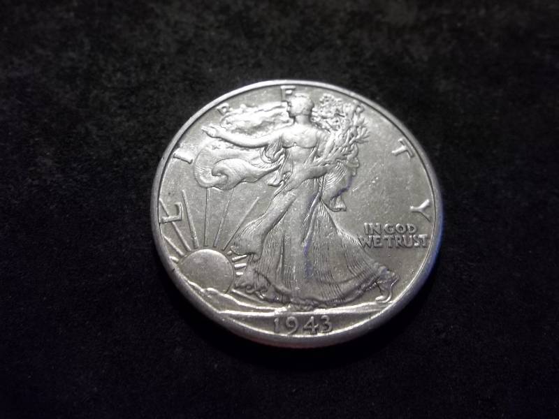 1943 D  Walker Half Dollar