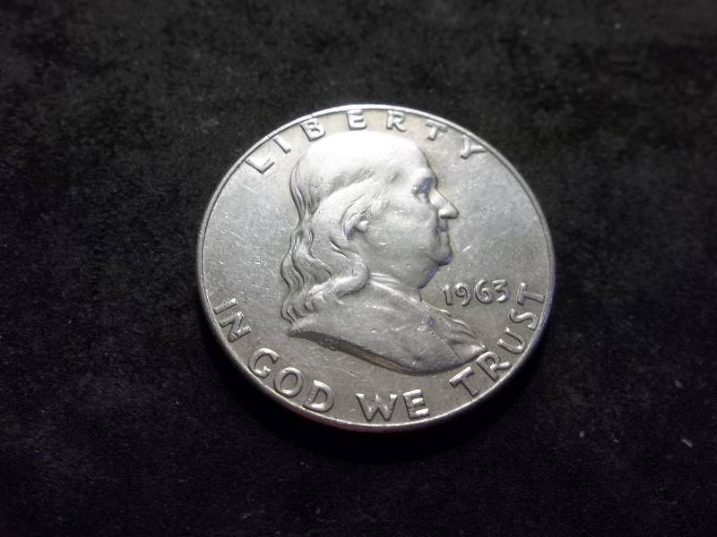 1963 D  Franklin Half Dollar