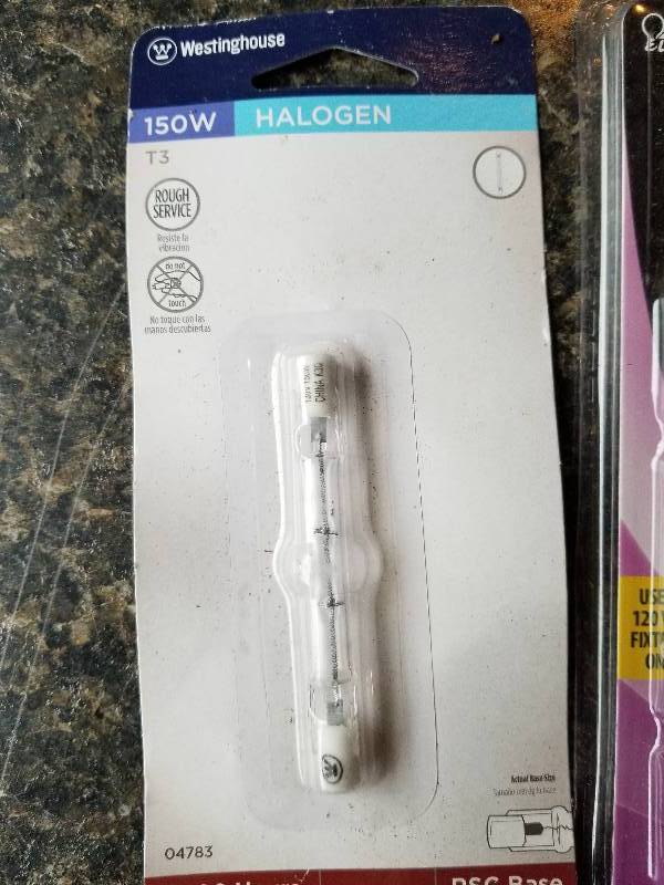 lot 132 image: Electrical - Lot - Halogen Bulbs