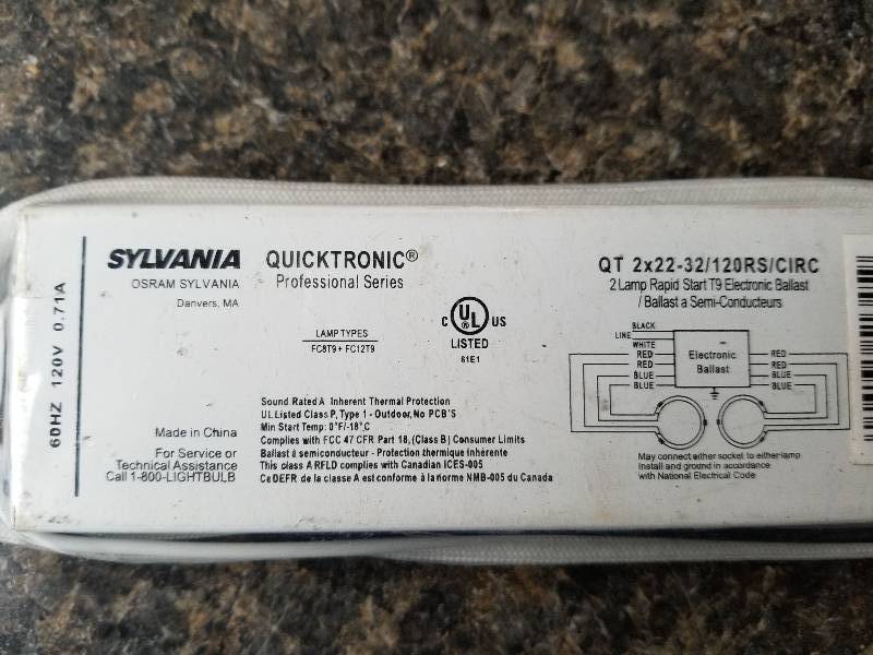 lot 133 image: Electrical - Sylvania Balast