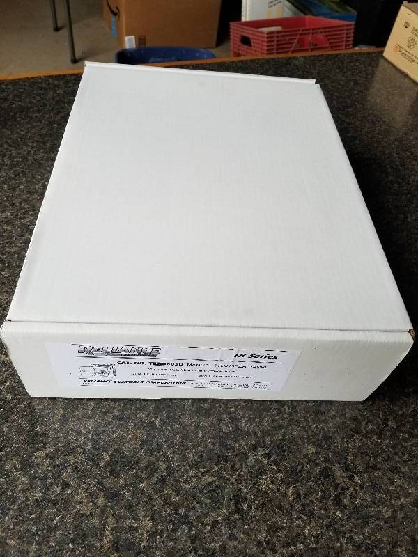 lot 58 image: Electrical - Reliance Transfer Switch for Generator - Manual Transfer Panel TRB0603D