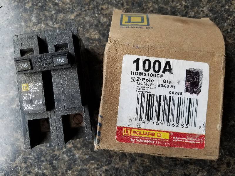 lot 79 image: Electrical - 100Amp 2-Pole Breaker