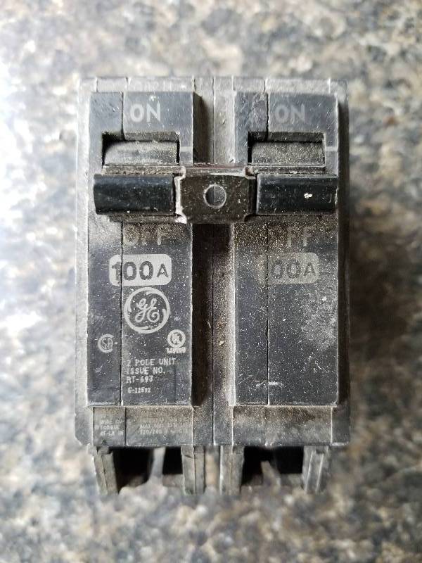 lot 83 image: Electrical - 100Amp Circuit Breaker