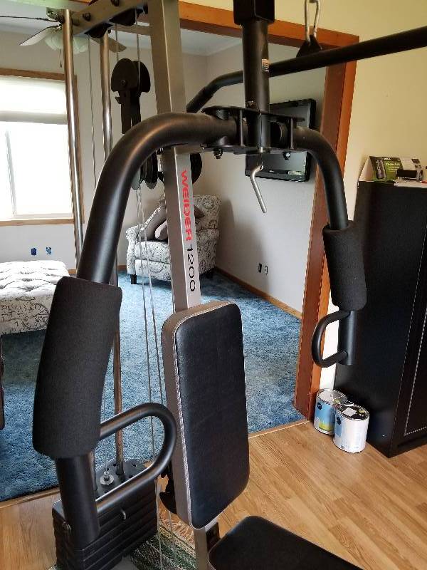 Weider 1200 home gym sale