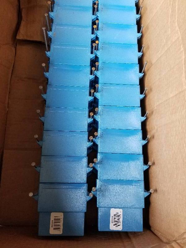 lot 47 image: Electrical - Lot - 20 1-Gang Nail On Hard Shell Box