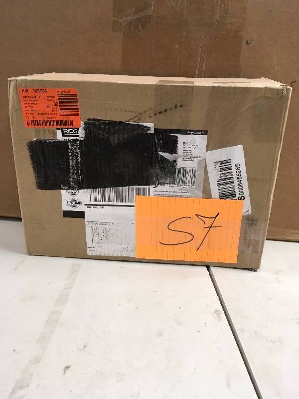 lot 57 image: Ridgid 18-Volt Compact DrillDriver Kit - R860052K never used in box MSRP $159