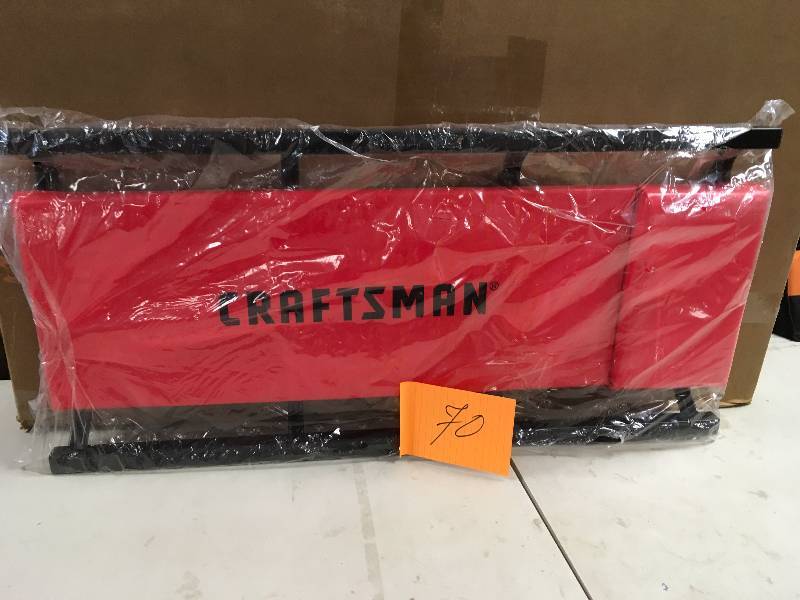 lot 70 image: Craftsman Creeper with Metal Frame, Powder Coat never used in plastic
