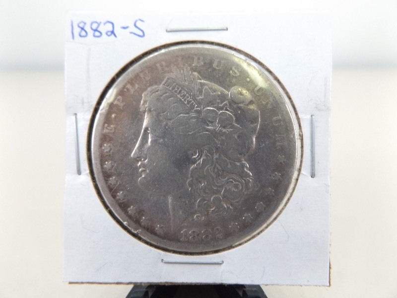 1882-S Morgan Silver Dollar