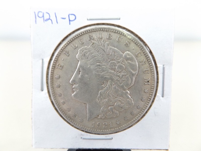 1921-P Morgan Silver Dollar