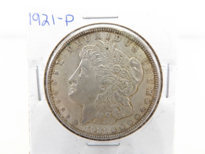 1921-P Morgan Silver Dollar