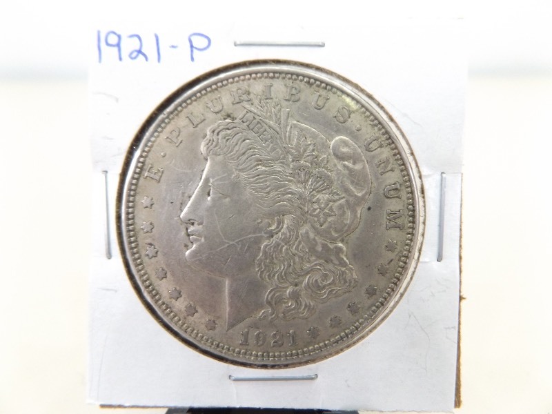 1921-P Morgan Silver Dollar