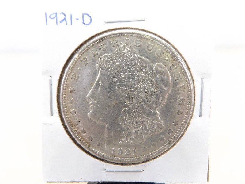 1921-D Morgan Silver Dollar