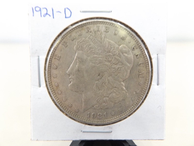 1921-D Morgan Silver Dollar