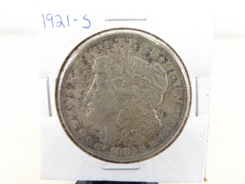 1921-S Morgan Silver Dollar