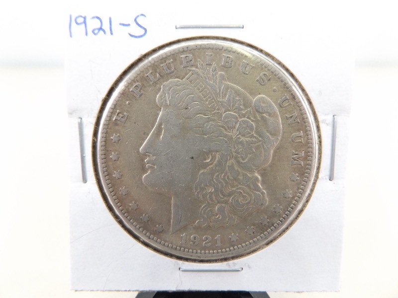 1921-S Morgan Silver Dollar