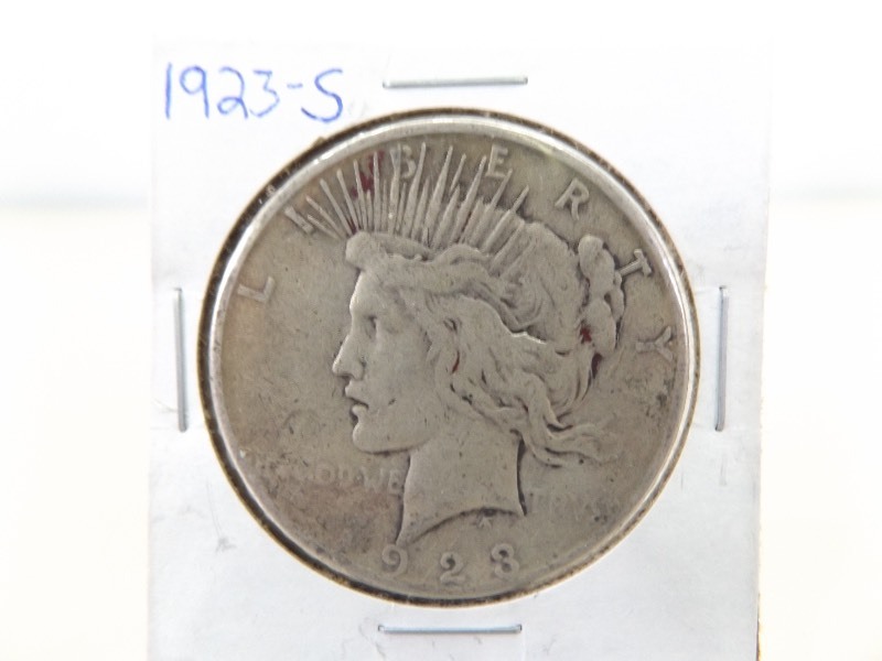1923-S Peace Dollar