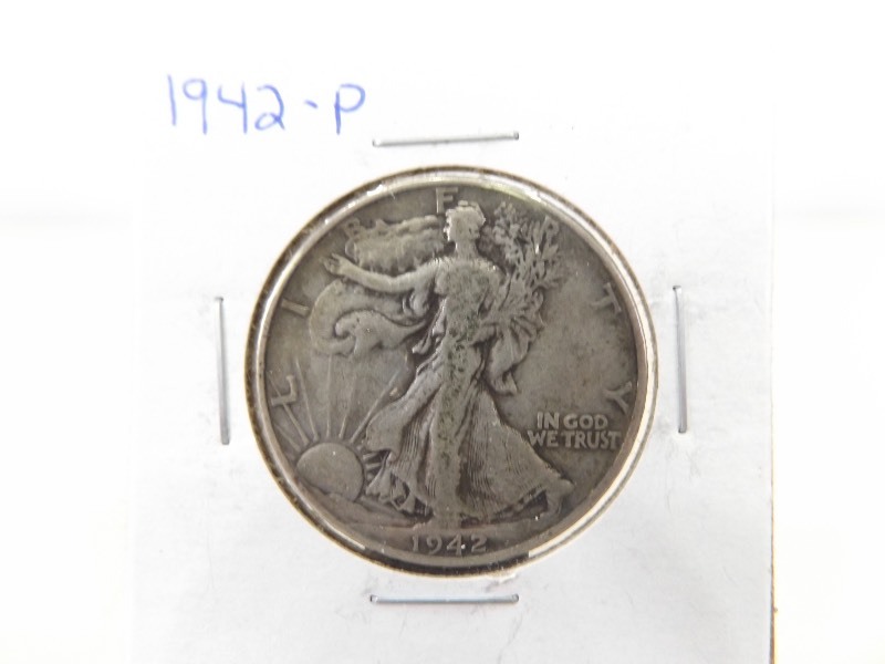 1942-P Walking Liberty&nbspHalf Dollar