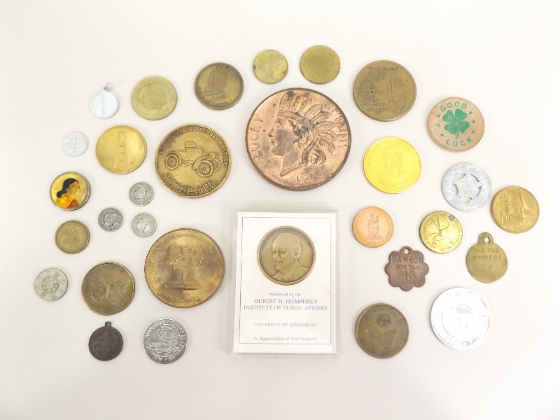 Lot of Vintage Tokens